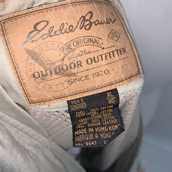Eddie Bauer Men's Size XL Fishing Vest Tactical Utility Vest Multi Pockets Tan - Picture 7 of 9